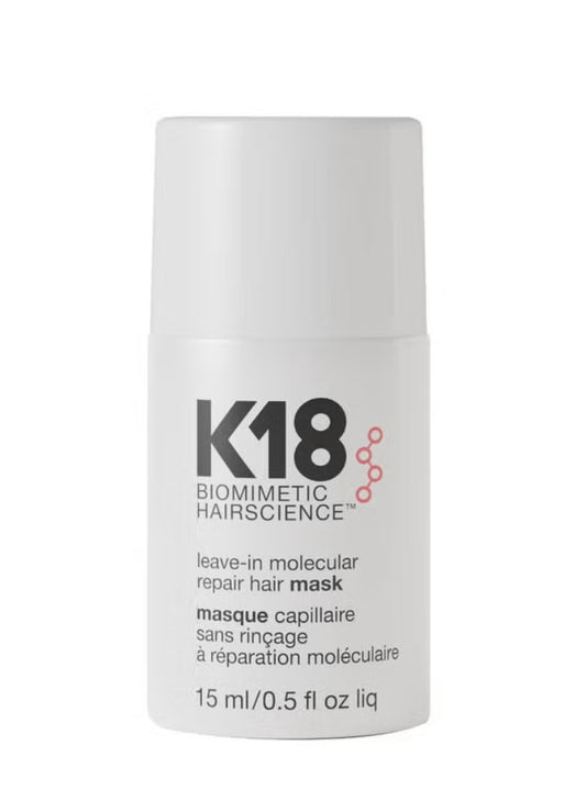 K18 Leave in Molecular Repair Hair Mask 15ml